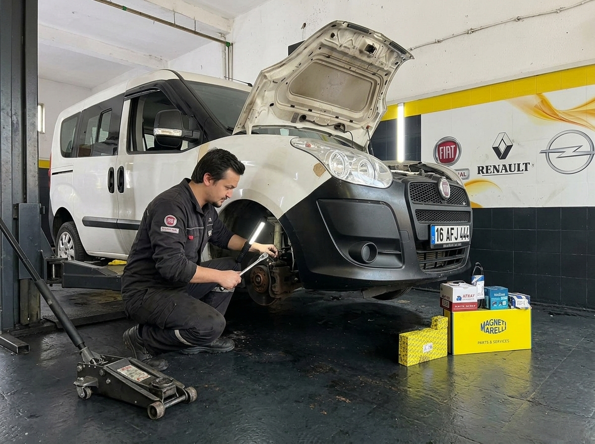 Özyurt Otomotiv Ustamız Fren Balatası, Disk ve Kaliper Bakımında