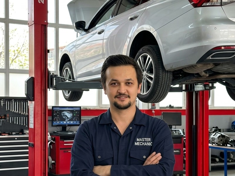 Özyurt Otomotiv Ustamız Liftte Alt Takım, Salıncak ve Süspansiyon Kontrolünde